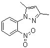 3,5-Dimethyl-1-(2-nitrophenyl)-1H-pyrazole molecular structure (CAS 29334-65-4)