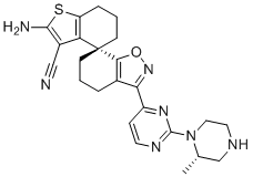 结构式 CAS# 2937344-16-4, BI-2493