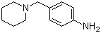 结构式 CAS# 29608-05-7, 4-(哌啶基甲基)苯胺