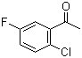 2'-Chloro-5'-fluoroacetophenone molecular structure (CAS 2965-16-4)