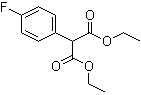 Diethyl 2-(4-fluorophenyl)malonate molecular structure (CAS 2965-90-4)