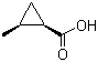 (1R,2S)-2-Methylcyclopropanecarboxylic acid molecular structure (CAS 29667-48-9)