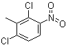 structure of CAS# 29682-46-0, 2,6-Dichloro-3-nitrotoluene;1,3-Dichloro-2-methyl-4-nitrobenzene; NSC 102503
