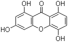 去甲基雏菊叶龙胆素分子结构 (CAS 2980-32-7)