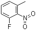 3-氟-2-硝基甲苯分子结构 (CAS 3013-27-2)