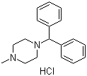 结构式 CAS# 303-25-3, 盐酸塞克力嗪