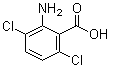 3,6-Dichloroanthranilic acid molecular structure (CAS 3032-32-4)