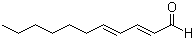 结构式 CAS# 30361-29-6, (E,E)-2,4-十一烷二烯醛