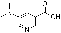 5-Dimethylaminonicotinic acid molecular structure (CAS 30766-20-2)