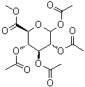 D-Glucopyranuronic acid methyl ester 1,2,3,4-tetraacetate molecular structure (CAS 3082-96-0)