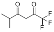 1,1,1-Trifluoro-5-methylhexane-2,4-dione molecular structure (CAS 30984-28-2)
