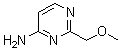 结构式 CAS# 3122-85-8, 2-(甲氧基甲基)-4-嘧啶胺