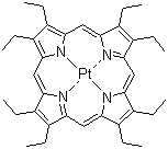 结构式 CAS# 31248-39-2, 八乙基卟啉铂(II)