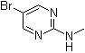 structure of CAS# 31402-54-7, 5-Bromo-N-methyl-2-pyrimidinamine;N-(5-Bromopyrimidin-2-yl)-N-methylamine