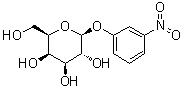 structure of CAS# 3150-25-2, 3-Nitrophenyl beta-D-galactopyranoside;m-Nitrophenyl beta-D-galactopyranoside; m-Nitrophenyl beta-D-galactoside; m-Nitrophenyl beta-galactoside