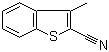 3-Methyl-1-benzothiophene-2-carbonitrile molecular structure (CAS 3216-49-7)