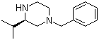 结构式 CAS# 324748-62-1, (S)-N4-苄基-2-异丙基哌嗪