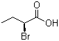 结构式 CAS# 32659-49-7, (S)-2-溴丁酸