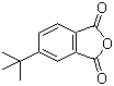 结构式 CAS# 32703-79-0, 4-叔丁基邻苯二甲酸酐