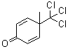 4-甲基-4-三氯甲基-2,5-环己二烯-1-酮分子结构 (CAS 3274-12-2)