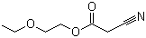 结构式 CAS# 32804-77-6, 氰乙酸乙氧基乙酯