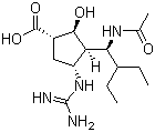 结构式 CAS# 330600-85-6, 帕拉米韦