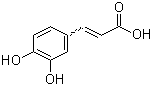 structure of CAS# 331-39-5, Caffeic acid;3,4-Dihydroxycinnamic acid