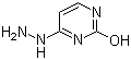 structure of CAS# 3310-41-6, 2-Hydroxy-4-hydrazinopyrimidine;6-Hydrazinyl-1H-pyrimidin-2-one