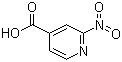 结构式 CAS# 33225-74-0, 2-硝基-4-吡啶甲酸; 2-硝基异烟酸