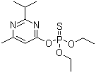 Diazinon molecular structure (CAS 333-41-5)