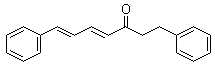 structure of CAS# 33457-62-4, (4E,6E)-1,7-Diphenyl-4,6-heptadien-3-one;Alnustone