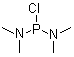 Bis(dimethylamino)chlorophosphine molecular structure (CAS 3348-44-5)