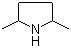 结构式 CAS# 3378-71-0, 2,5-二甲基吡咯烷