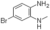 结构式 CAS# 337915-79-4, 4-溴-2-甲基氨基苯胺