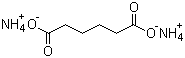 structure of CAS# 3385-41-9, Diammonium adipate