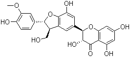 Silicristin molecular structure (CAS 33889-69-9)