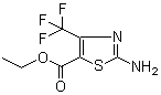 Ethyl 2-amino-4-(trifluoromethyl)thiazole-5-carboxylate molecular structure (CAS 344-72-9)