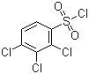 结构式 CAS# 34732-09-7, 2,3,4-三氯苯磺酰氯