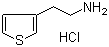 结构式 CAS# 34843-84-0, 3-噻吩乙胺盐酸盐