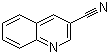 structure of CAS# 34846-64-5, 3-Cyanoquinoline;3-Quinolinecarbonitrile; Quinoline-3-carbonitrile