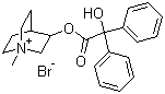 Clidinium bromide molecular structure (CAS 3485-62-9)