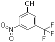 structure of CAS# 349-57-5, 3-Nitro-5-(trifluoromethyl)phenol