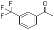 structure of CAS# 349-76-8, 3'-(Trifluoromethyl)acetophenone;3-Acetylbenzotrifluoride; 1-[3-(trifluoromethyl)phenyl]ethan-1-one