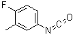 结构式 CAS# 351003-65-1, 4-氟-3-甲基苯基异氰酸酯