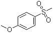 structure of CAS# 3517-90-6, 4-Methoxyphenyl methyl sulfone;1-(Methylsulfonyl)-4-methoxybenzene; 4-Methoxy-1-(methylsulfonyl)benzene