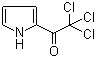 结构式 CAS# 35302-72-8, 2-(三氯乙酰基)吡咯