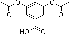 结构式 CAS# 35354-29-1, 3,5-二乙酰氧基苯甲酸