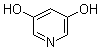 结构式 CAS# 3543-02-0, 3,5-吡啶二醇