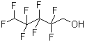 2,2,3,3,4,4,5,5-Octafluoro-1-pentanol molecular structure (CAS 355-80-6)