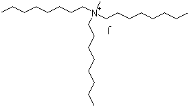 Methyltrioctylammonium iodide molecular structure (CAS 35675-86-6)